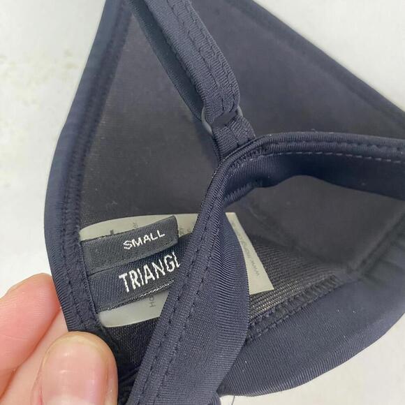 TRIANGL black mesh bikini bottoms sz S - Picture 4 of 4